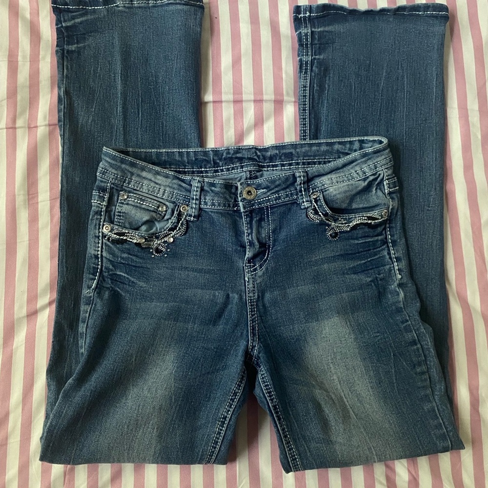 SOLD!! | Y2K low-rise bootcut jeans